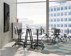 Safco Commute Petite Drafting Chair [7827BL] -Office Chairs Unlimited Sales safco commute petite drafting chair 7827bl 39446289940728