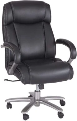 Safco Lineage Big & Tall High Back Executive Chair, 500 Lb. Weight Capacity [3502BL]