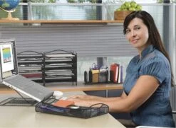 Safco Onyx Deluxe Organizer (Qty. 6) [3251]