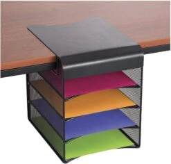 Safco Onyx Solid Top Horizontal Hanging Storage [3242]