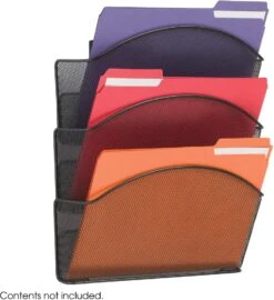 Safco Onyx Triple Letter-Size Rack (Qty. 6) [5652]