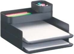 Safco Stacking Plastic Desktop Sorter Set [3285]