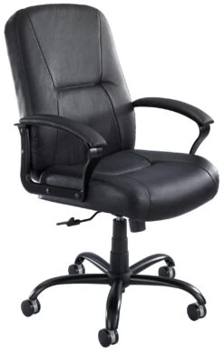 Serenity™ High Back Big And Tall Leather Chair [3500BL]
