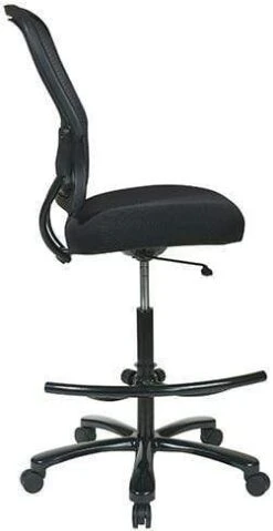 Space Seating Big And Tall Mesh Drafting Chair [15-37A720D]