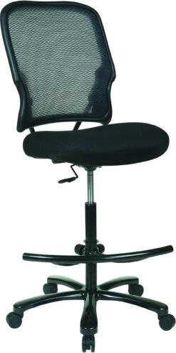 Space Seating Big And Tall Mesh Drafting Chair [15-37A720D] -Office Chairs Unlimited Sales space seating big and tall mesh drafting chair 15 37a720d no armrests 29461075263639