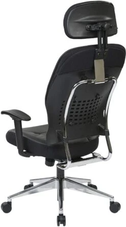 Space Seating® Black Eco Leather Managers Chair [32-E33P918PHL] -Office Chairs Unlimited Sales space seating black eco leather managers chair 32 e33p918phl 29498643579031