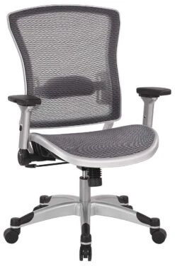 Space Seating Deluxe Mesh Task Chair With Flip Up Arms [317-66C61F6]