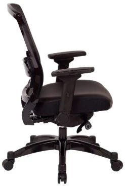 Space Seating® Executive Bonded Leather Back Chair With Flip Arms [317-ME3R2C7KF7] -Office Chairs Unlimited Sales space seating executive bonded leather back chair with flip arms 317 me3r2c7kf7 13692827926668