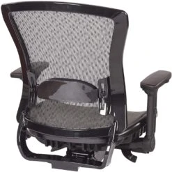 Space Seating® Executive Breathable Mesh Back Chair With Flip Arms [317-R22C7KF7] -Office Chairs Unlimited Sales space seating executive breathable mesh back chair with flip arms 317 r22c7kf7 29017647186071