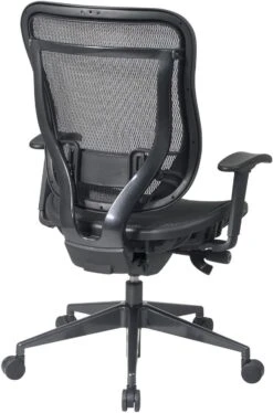 Space Seating® Executive High Back Mesh Chair Gunmetal Base [818-11G9C18P] -Office Chairs Unlimited Sales space seating executive high back mesh chair gunmetal base 818 11g9c18p 31689435283607