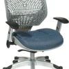 Space Seating® Fog SpaceFlex® Raven Mesh Managers Chair [86-M74C625R]