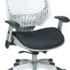 Space Seating Ice SpaceFlex® Raven Mesh Managers Chair [86-M32C625R]
