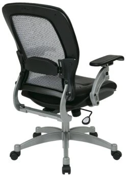 Space Seating Professional Air Grid Back Office Chair In Black [3680] -Office Chairs Unlimited Sales space seating professional air grid back office chair in black 3680 39517165912312