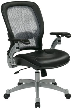 Space Seating Professional Air Grid Back Office Chair In Black [3680]