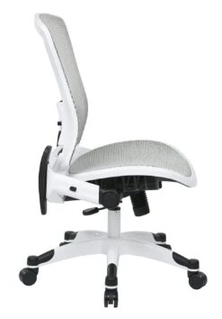 Space Seating® White Frame Mesh Office Chair Flip Up Arms [317W-W11C1F2W] -Office Chairs Unlimited Sales space seating white frame mesh office chair flip up arms 317w w11c1f2w 29450493001879