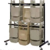 Two-Tier Folding Chair Cart [4199BL]