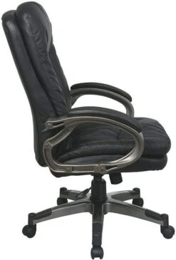 Work Smart Eco-Leather Executive Office Chair [ECH83507] -Office Chairs Unlimited Sales work smart eco leather executive office chair ech83507 29022657904791