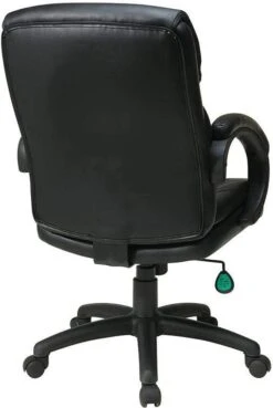 Work Smart Eco Leather Mid Back Executive Chair [EC9231] -Office Chairs Unlimited Sales work smart eco leather mid back executive chair ec9231 29499484504215