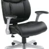 Work Smart Eco Leather Task Chair With Flip Arms [ECH8967R5]