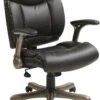 Work Smart™ Executive Bonded Leather Chair Cocoa / Espresso [ECH8967K5-EC1]
