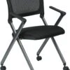 Work Smart™ Folding Chair Screen Back Custom Fabric Set Of 2 [FC8487]