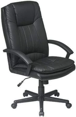 Work Smart High Back Eco Leather Office Chair [EC22070]