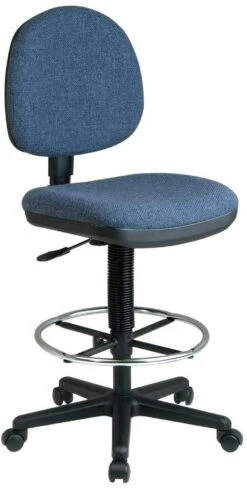 Work Smart Lumbar Support Drafting Chair [DC640]