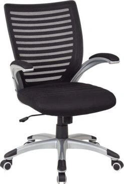 Work Smart™ Mesh Seat And Screen Back Managers Chair [EMH69096] -Office Chairs Unlimited Sales work smart mesh seat and screen back managers chair emh69096 black 29467222147223