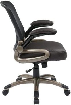 Work Smart Screen Back Modern Mesh Chair With Flip Arms [EM35201] -Office Chairs Unlimited Sales work smart screen back modern mesh chair with flip arms em35201 31534717304983