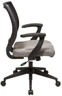 Work Smart Screen Back Office Star Mesh Chair [EM51022N] -Office Chairs Unlimited Sales work smart screen back office star mesh chair em51022n 29445207818391