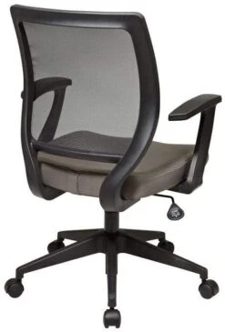 Work Smart Screen Back Office Star Mesh Chair [EM51022N] -Office Chairs Unlimited Sales work smart screen back office star mesh chair em51022n 31567625814167