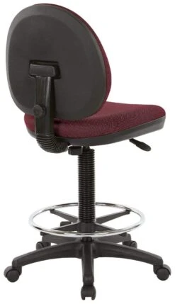 Work Smart Sculptured Seat And Back Drafting Chair [DC550] -Office Chairs Unlimited Sales work smart sculptured seat and back drafting chair dc550 31523635822743