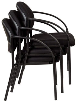 Office Star Work Smart Stacking Chair With Arms [STC3410] -Office Chairs Unlimited Sales work smart stacking chair with arms stc3410 39305904193784